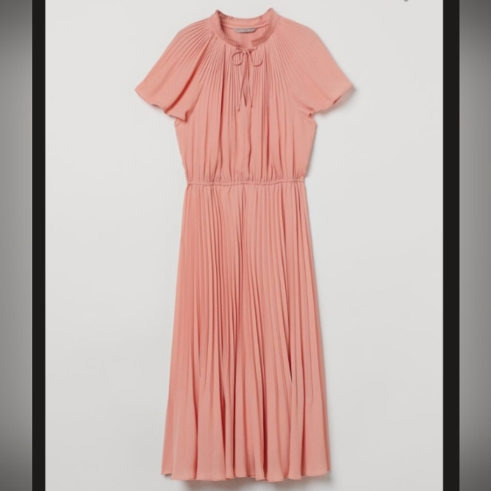 H&M Pleated Dress